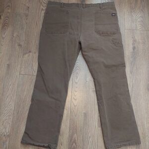 Y2K Dickies Skater Brown Faded Pants Carpenter Men's Brown Pants